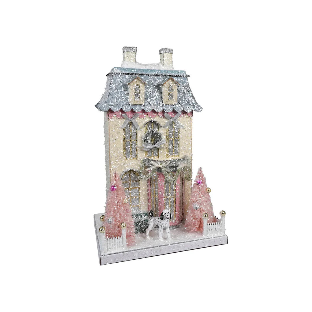 White Chateau House | Pink Antlers