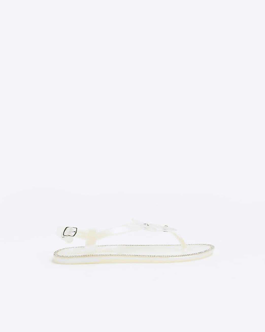 Girls pink jelly butterfly sandals | River Island (US)