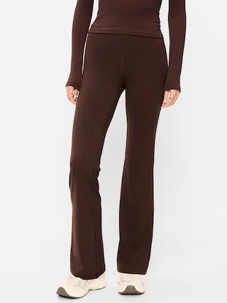 High-Waisted StudioSmooth Flare Leggings | Old Navy (US)