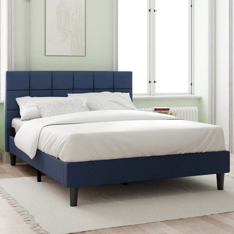 Summons Contemporary Modern Upholstered Platform Bed | Wayfair North America