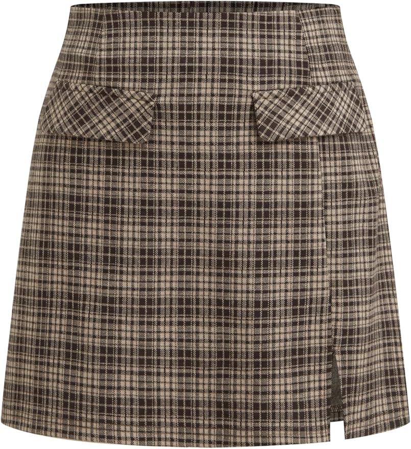 Cider Mini Skirt A Line Skirt | Amazon (US)