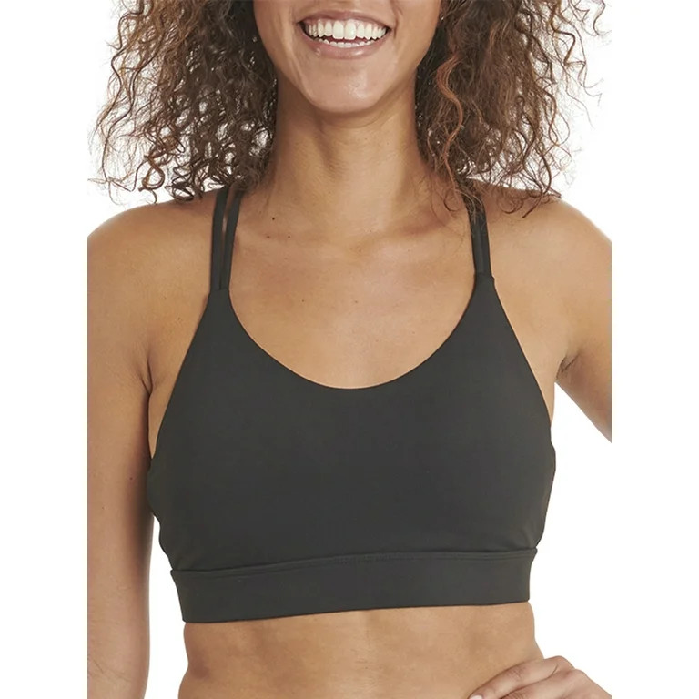 Athletic Works Women's Super Soft Strappy Sports Bra - Walmart.com | Walmart (US)