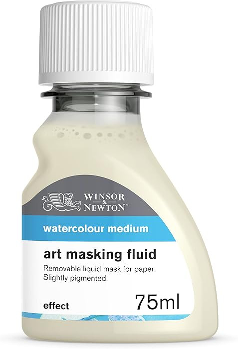 Winsor & Newton Watercolor Medium, Art Masking Fluid, 75ml (2.5-oz) bottle | Amazon (US)