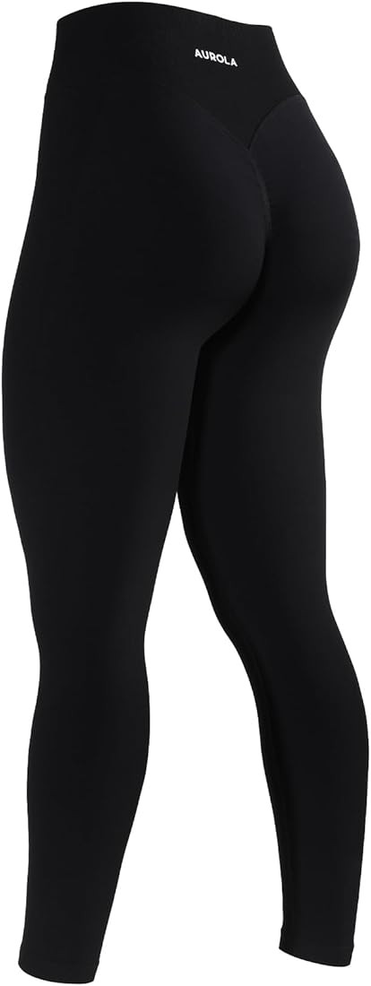 AUROLA Impressive Women Workout Leggings High Waist Yoga Pants, Seamless Running Athletic Legging... | Amazon (US)
