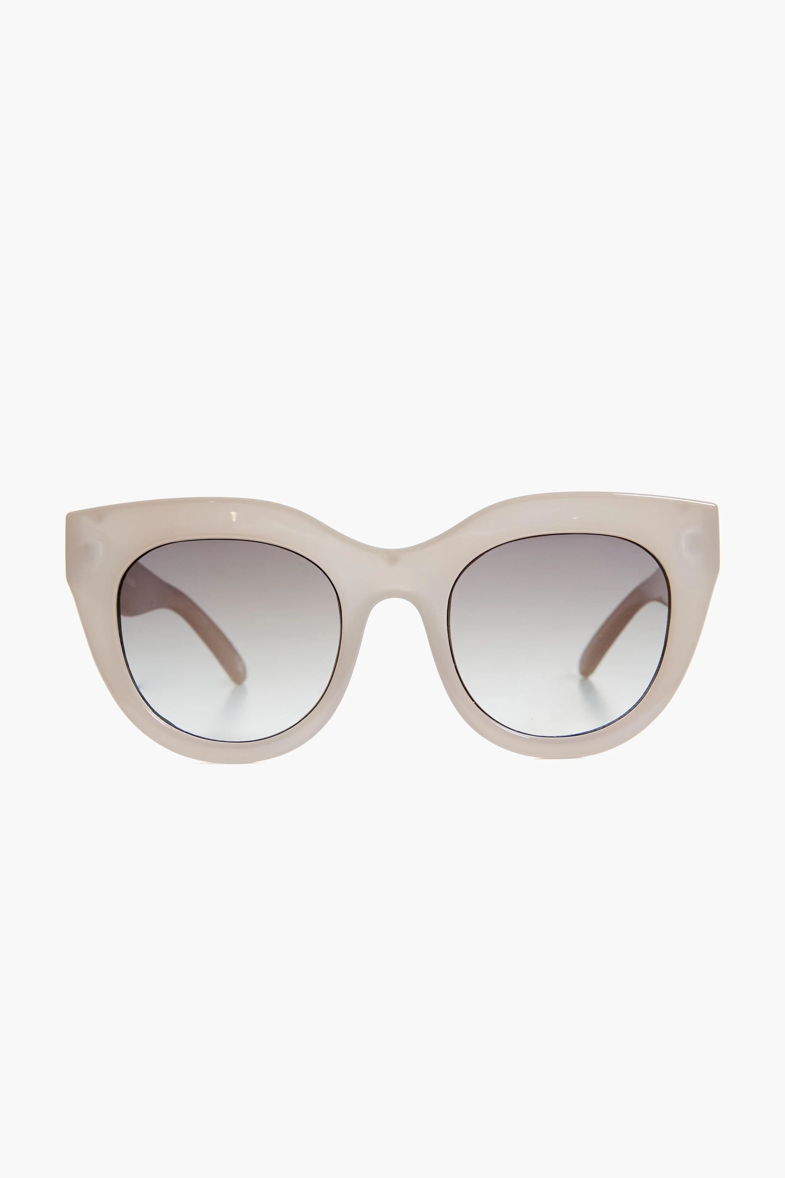 Oatmeal Air Heart Sunglasses 
                Le Specs | Tuckernuck (US)