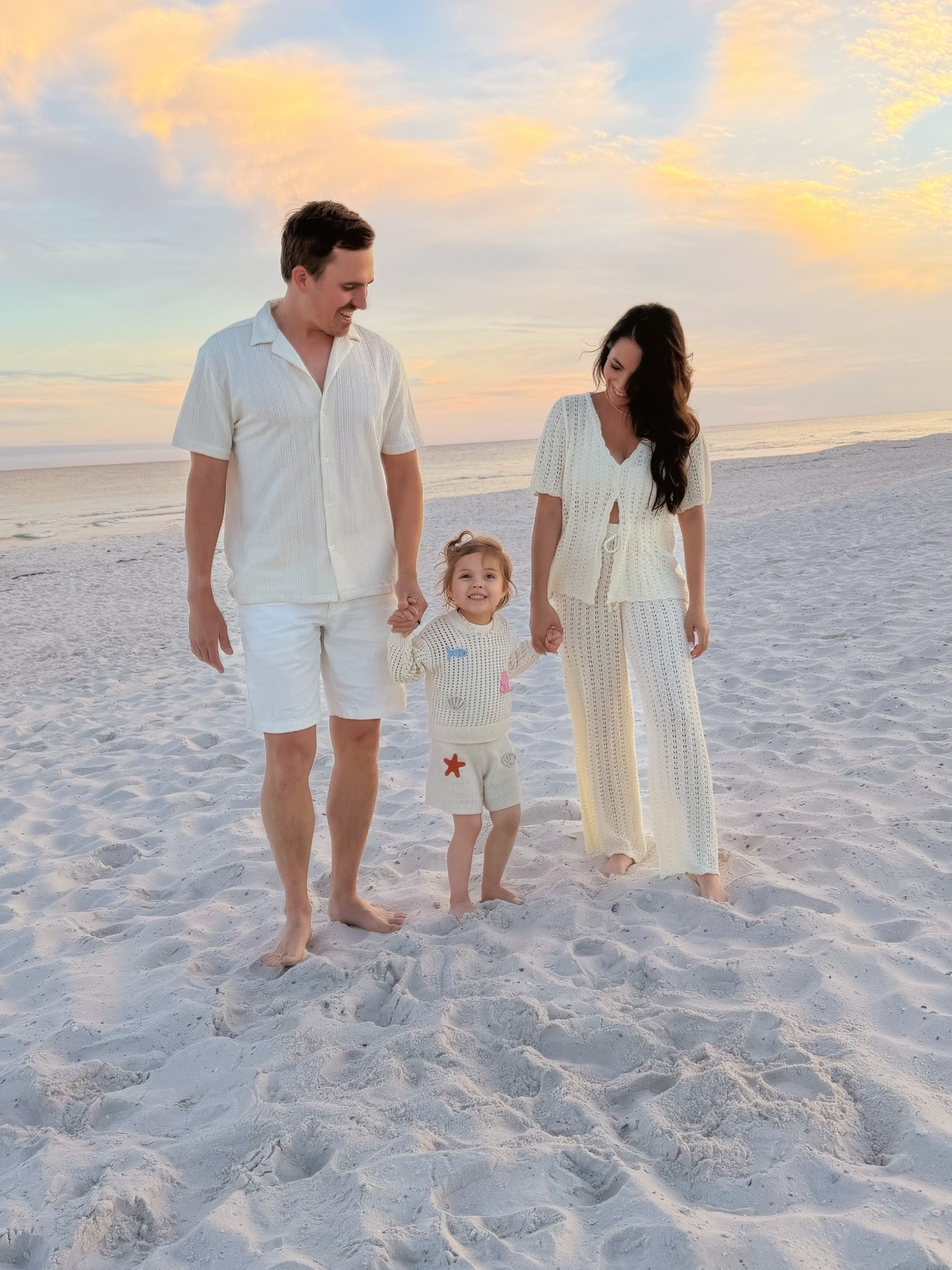 Vacation outfit 
Women’s two piece beach cover up 
Men’s beach shirt 
Men’s jcrew shorts 
Toddler beach knit set


#LTKKids #LTKTravel #LTKootd