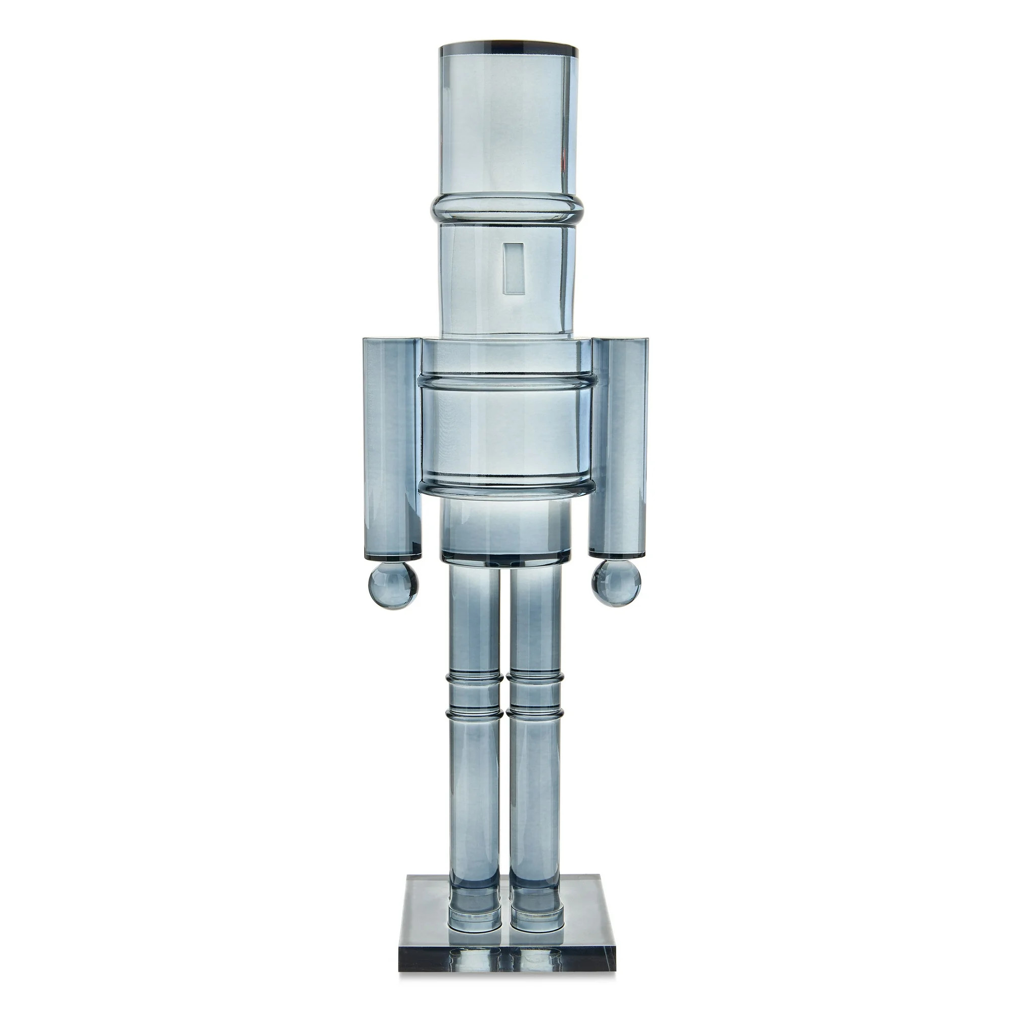 Blue Acrylic Nutcracker Decoration, 14 in, by Holiday Time - Walmart.com | Walmart (US)