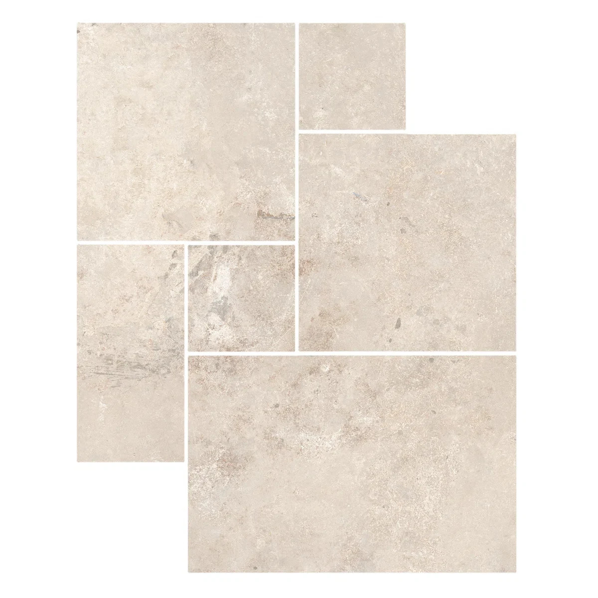 Windsor Versailles Pattern Travertine Look Porcelain Tile | Wayfair North America