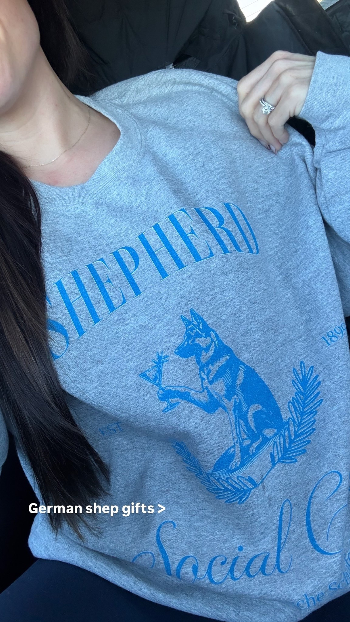 This sweatshirt is so cute! 

German shep gifts! 🐾

#LTKSeasonal #LTKGiftGuide #LTKFindsUnder50