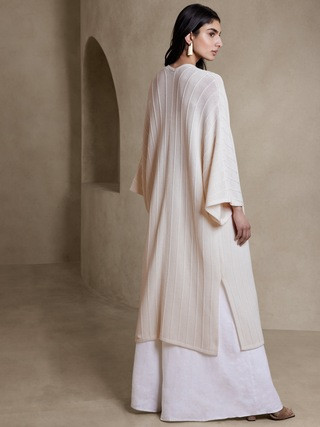 Jasmine Cotton Duster Cardigan | Banana Republic (US)