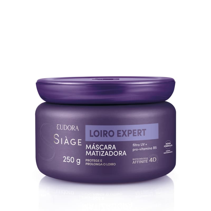 Máscara Capilar Matizadora Siàge Loiro Expert 250g | Eudora | Eudora (BR)