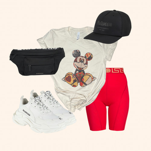 Rag-Mouse Graphic Tee (Vintage Feel) | Sassy Queen