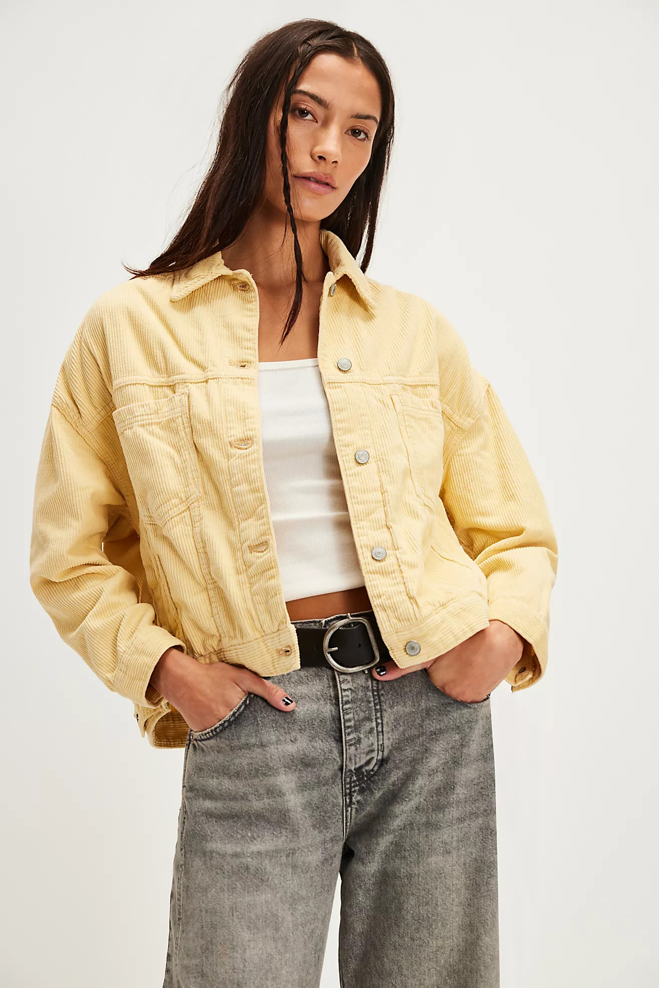 We The Free Opal Swing Cord Jacket | Free People (Global - UK&FR Excluded)