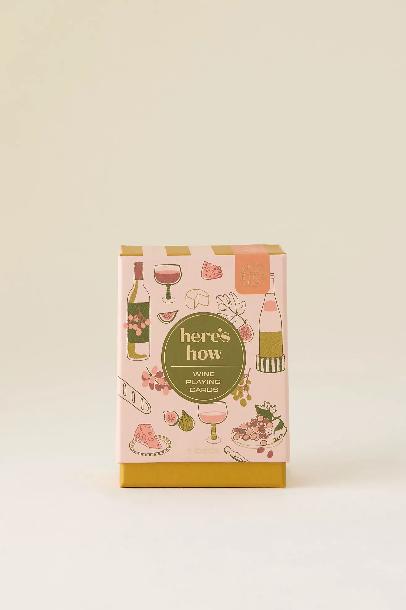 Here's How Wine Playing Cards | Anthropologie (UK)
