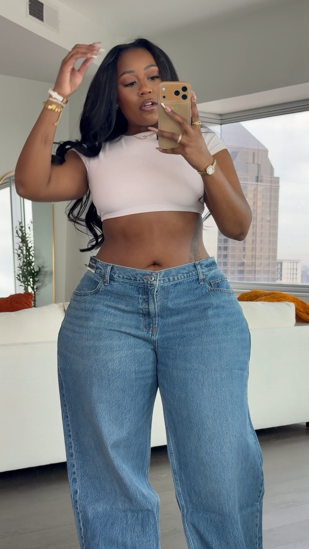 I can already tell that these are going to be a favorite in my rotation. Wearing the medium wash in a size 36 

#LTKPlusSize #LTKootd #LTKMidsize