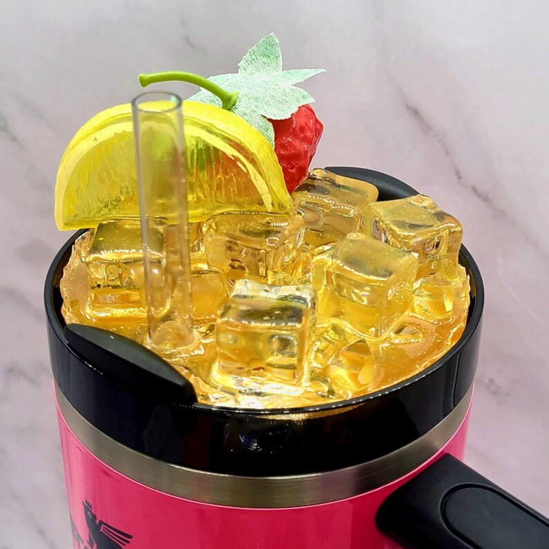 Custom Lemonade Ice Stanley Topper Custom Stanley Topperstrawberry Lemonade Ice Stanley Topper40o... | Etsy (US)