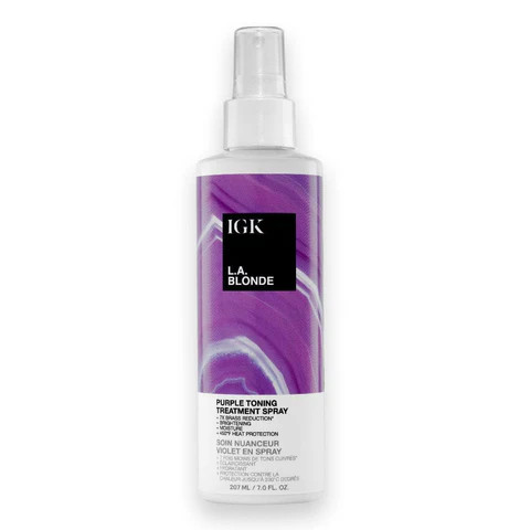 L.A. Blonde Purple Toning Treatment Spray | IGK Hair