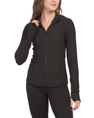 Rib Altitude Full Zip Performance Jacket | TJ Maxx
