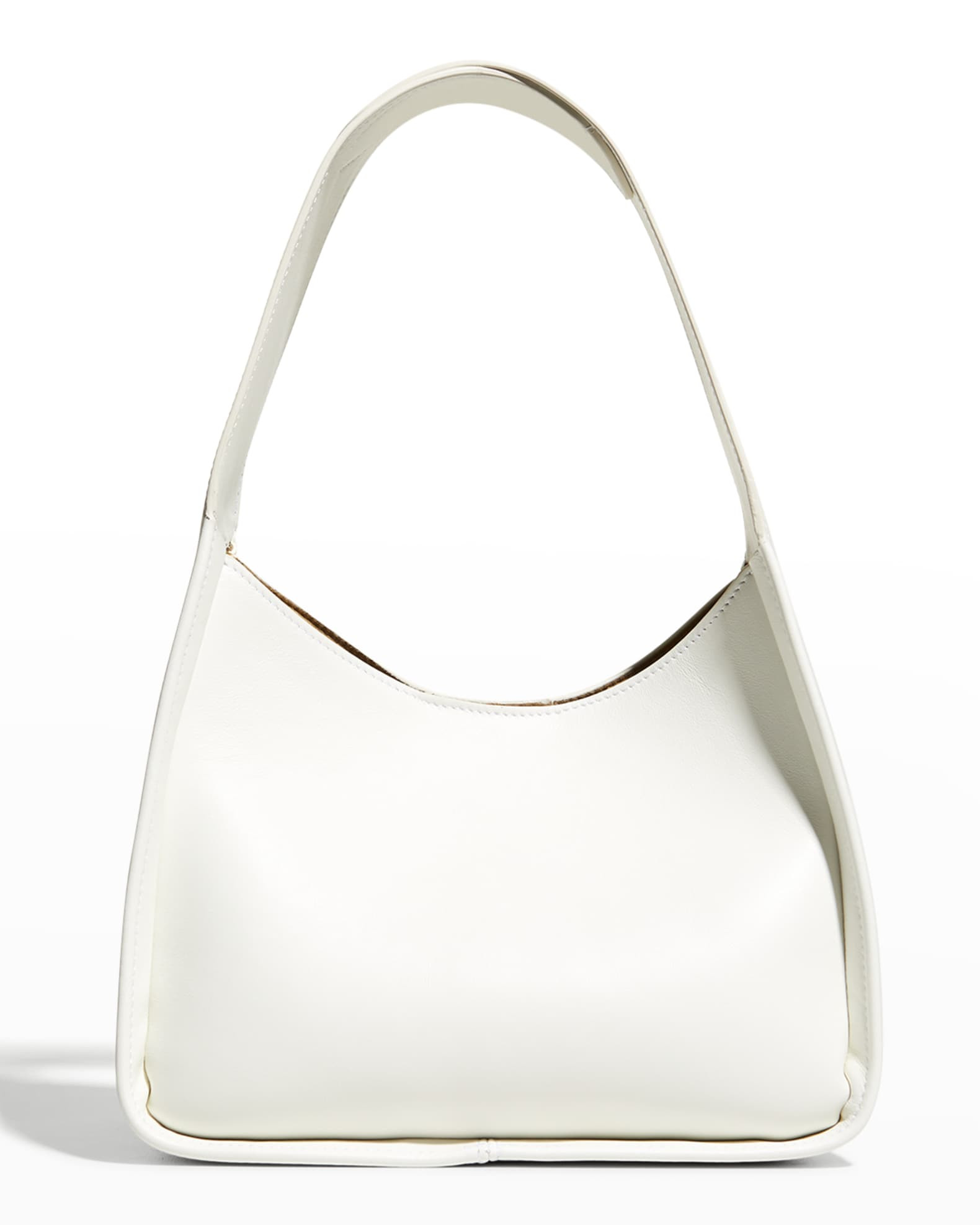 Carolina Santo Domingo Salma Slouchy Square Leather Shoulder Bag | Neiman Marcus