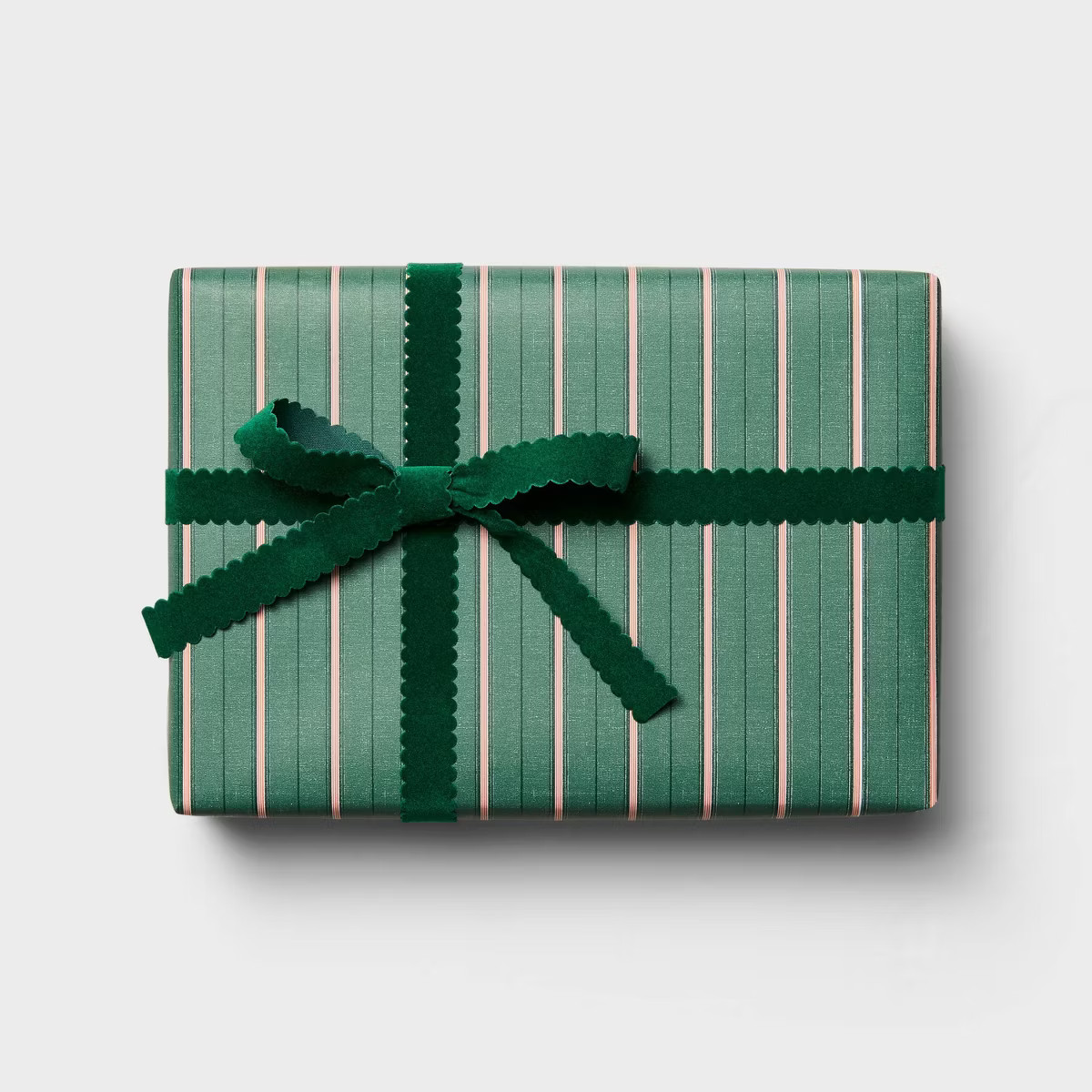 12' Gift Wrap Green Striped - Hearth & Hand™ with Magnolia | Target