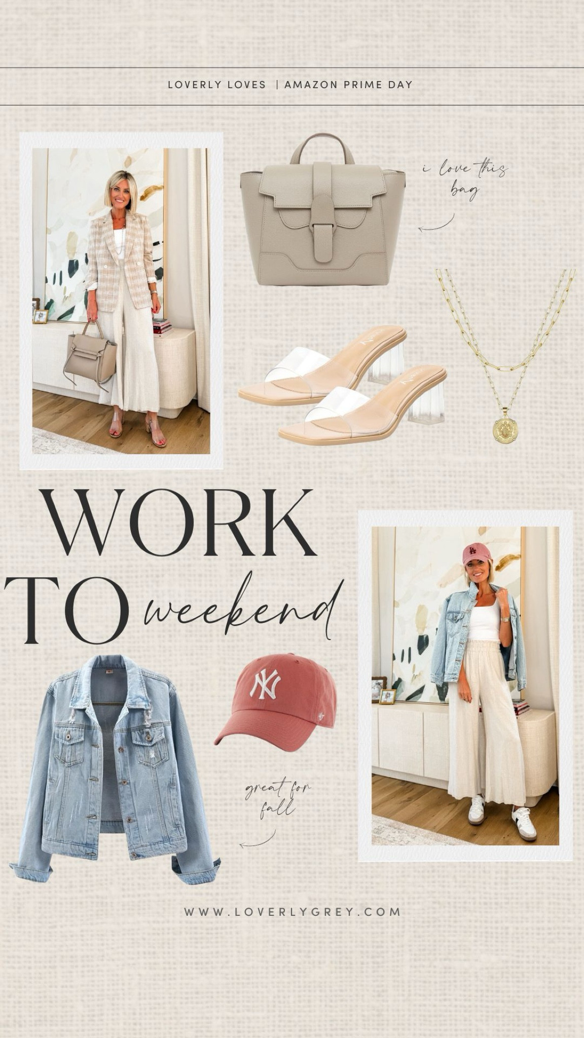 Amazon work to weekend looks. These wide leg linen pants and be dressed up with a blazer. Dress them down with a denim jacket and sneakers. Loverly Grey, Amazon 

#LTKSeasonal #LTKStyleTip #LTKSaleAlert