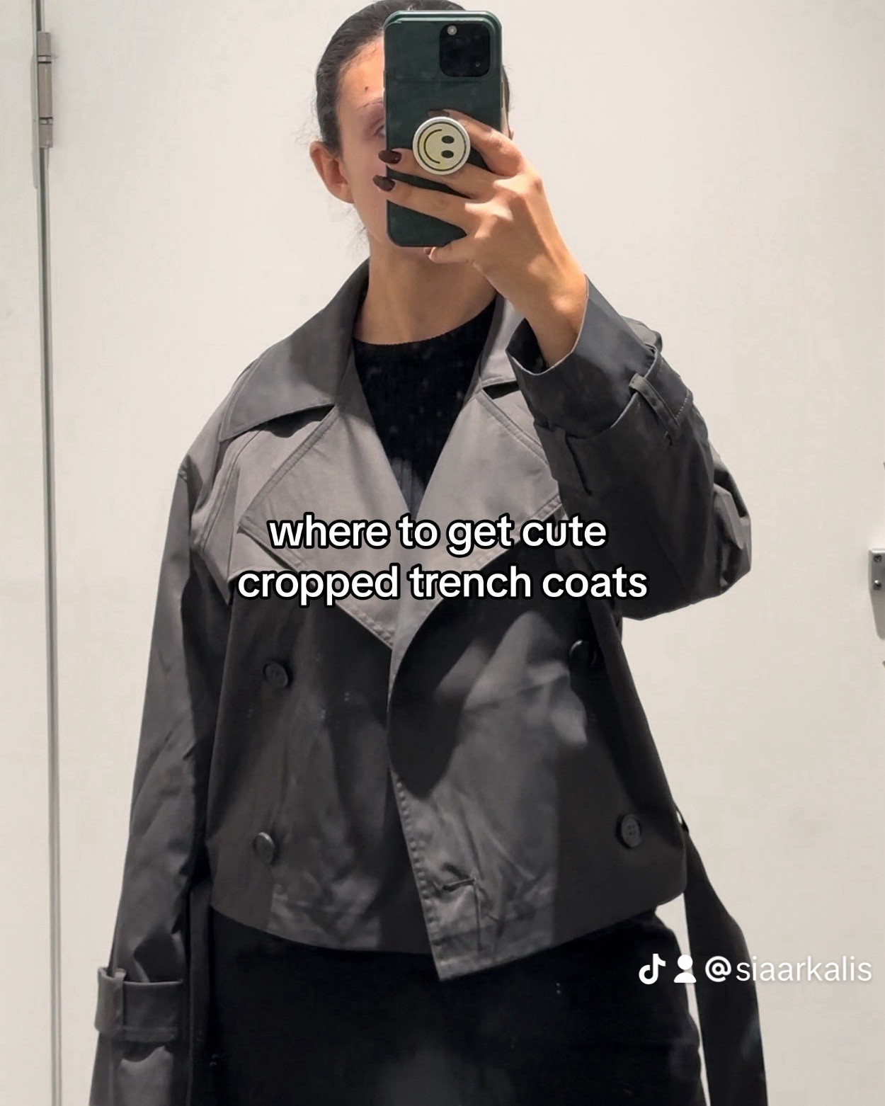 Where to get cute cropped trench coats 🫶

#LTKstyletip #LTKSeasonal #LTKaustralia