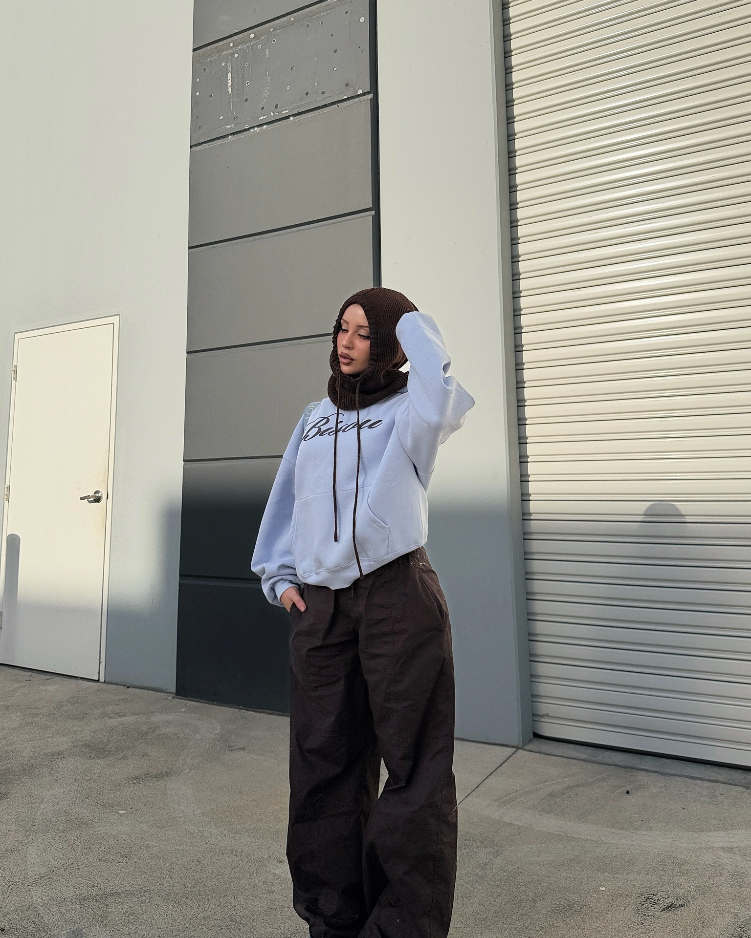 baby blue & brown hijabi street style fit 🥹

#LTKaustralia #LTKmodest