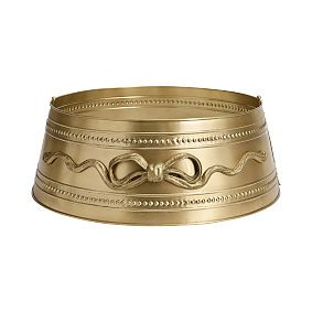 LoveShackFancy Bow Collar Tree Skirt | Pottery Barn Teen