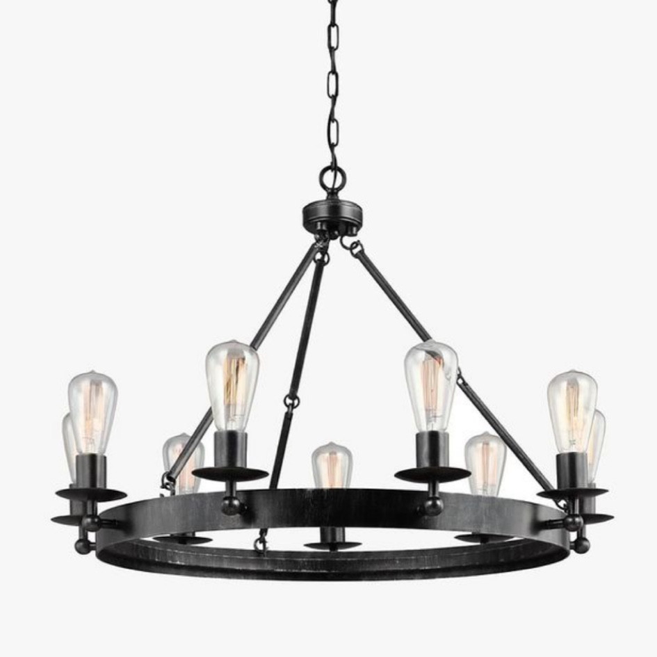 Rosewood Chandelier 