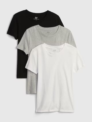 100% Organic Cotton Vintage T-Shirt (3-Pack) | Gap (US)