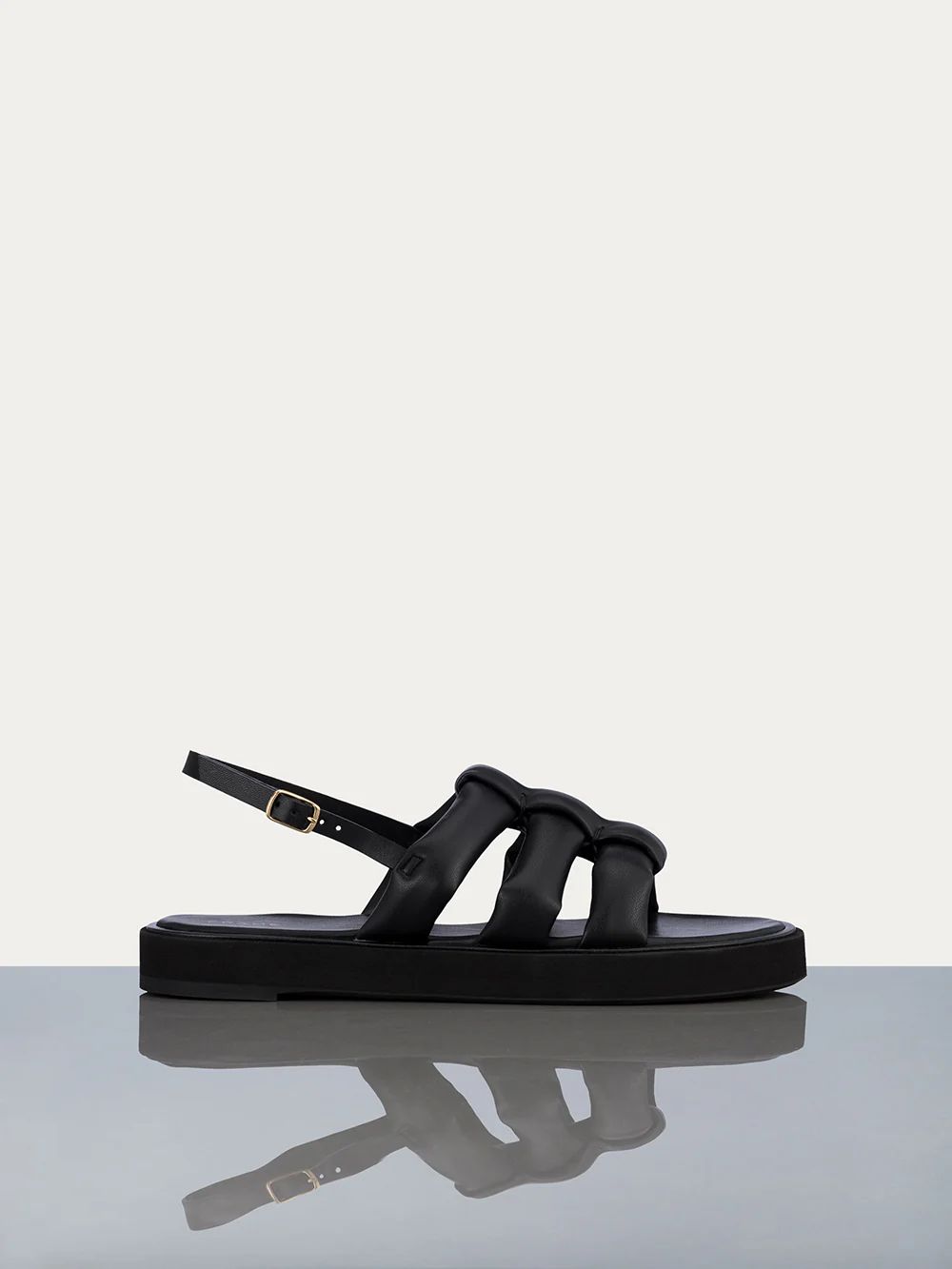 Le Weston Sandal -- Noir | Frame Denim