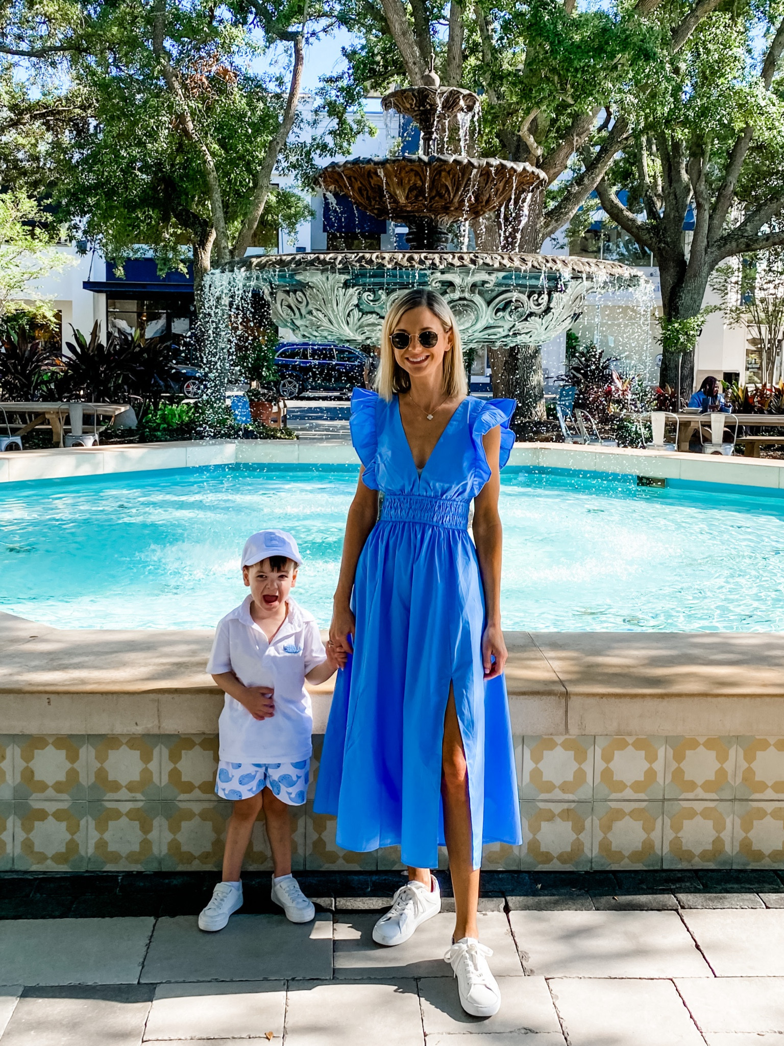 My easy fitting dress is a whole vibe, just like Beckham’s mood in this photo. But for real, this Abercrombie dress is so flattering with the cinched waist, flutter sleeves and side-slit detail. 

Abercrombie dress, Abercrombie, midi dress, flutter sleeve, blue dress, midi dress, spring dress, summer dress

#LTKsalealert #LTKunder100 #LTKstyletip
