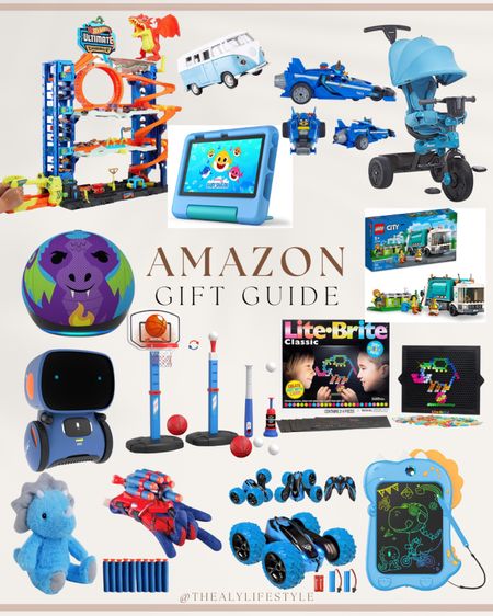 The perfect gift guide for boys, kids, toddlers, babies and everything in between. All found on Amazon #amazon #amazonfinds #giftguide #giftguideforkids #giftguideforboys 

#LTKHoliday #LTKGiftGuide #LTKCyberWeek