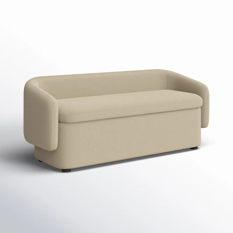 Bredon Chenille Upholstered Storage Bench | Wayfair North America