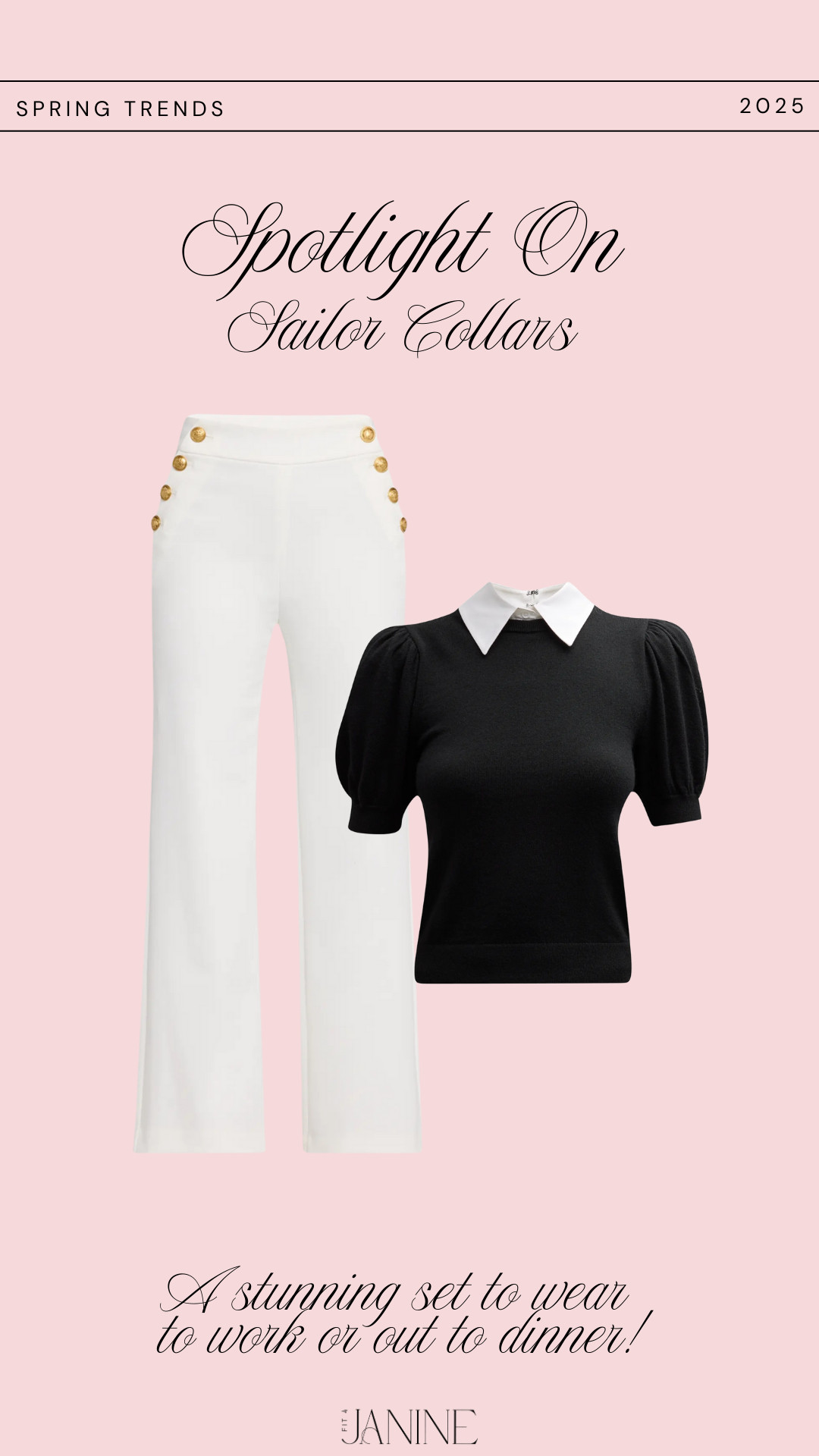 A stunning look to wear to work or out to dinner!

Fit4Janine, Alice+Olivia, White Denim, Blouse 

 #LTKStyleTip