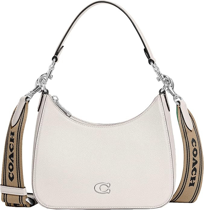 Coach Unisex Hobo Crossbody Bag in Crossgrain Leather | Amazon (US)