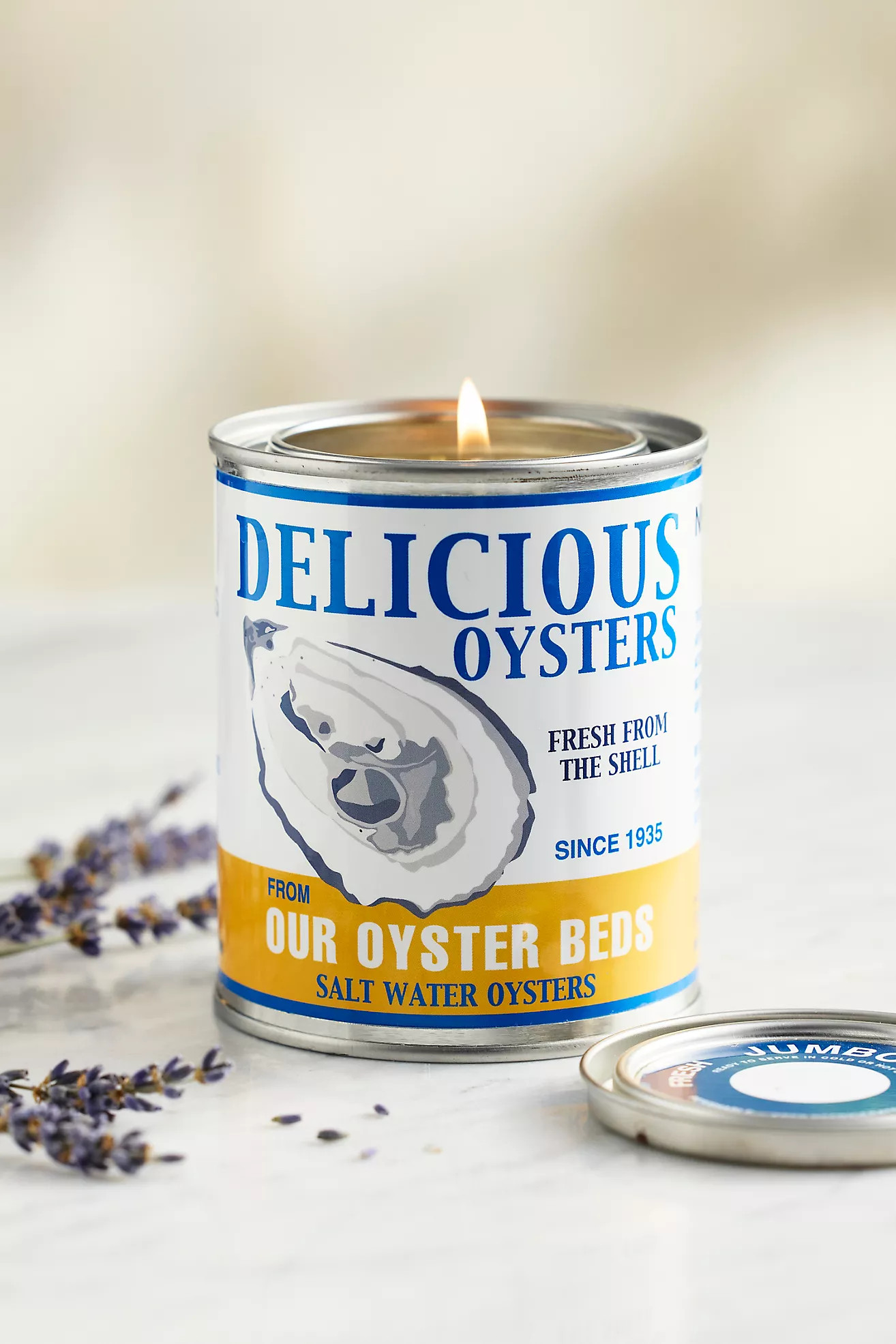 Oyster Can Candle | Anthropologie (US)