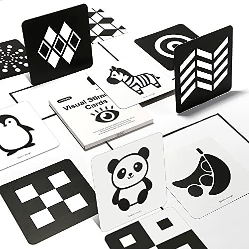beiens High Contrast Baby Flashcards, Newborn Brain Development Toys, Visual Stimulation Learning Ac | Amazon (CA)