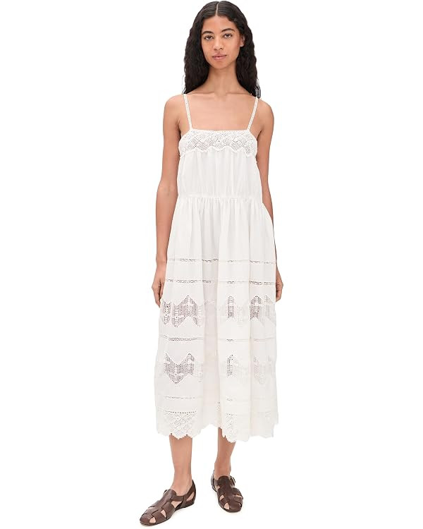 THE GREAT. Women's The Rosette Crochet Dress | Amazon (US)