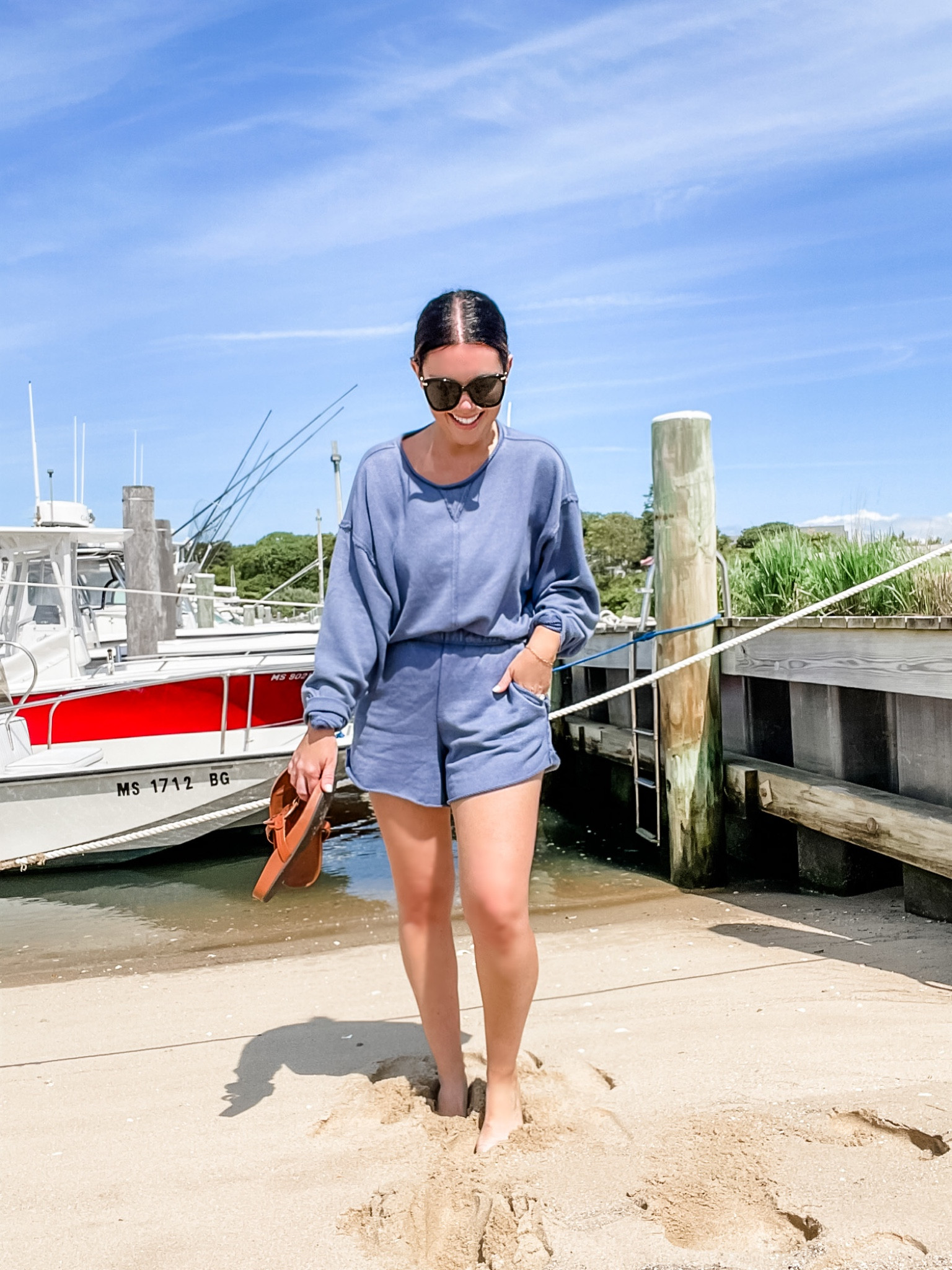 matching set from Aerie - comes in a bunch of color choices! I’m wearing a size small in both for reference. this is included in their summer sale going on now!


#LTKstyletip #LTKsalealert #LTKSeasonal