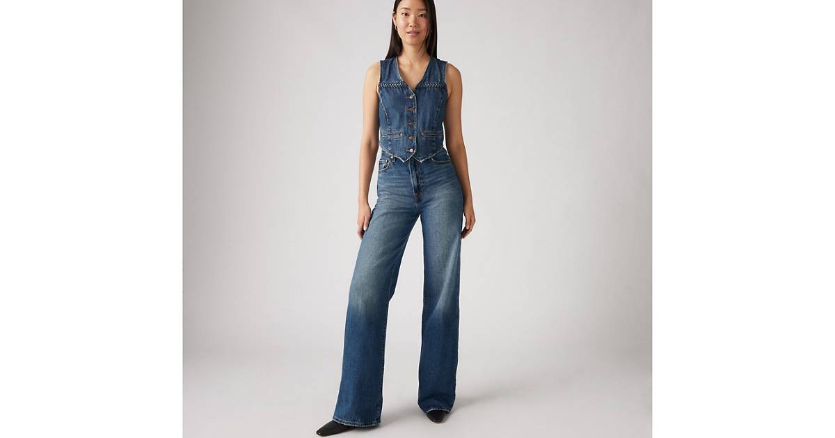 Ribcage Wide Leg Women's Jeans - Dark Wash | Levi's® US | Levi's US