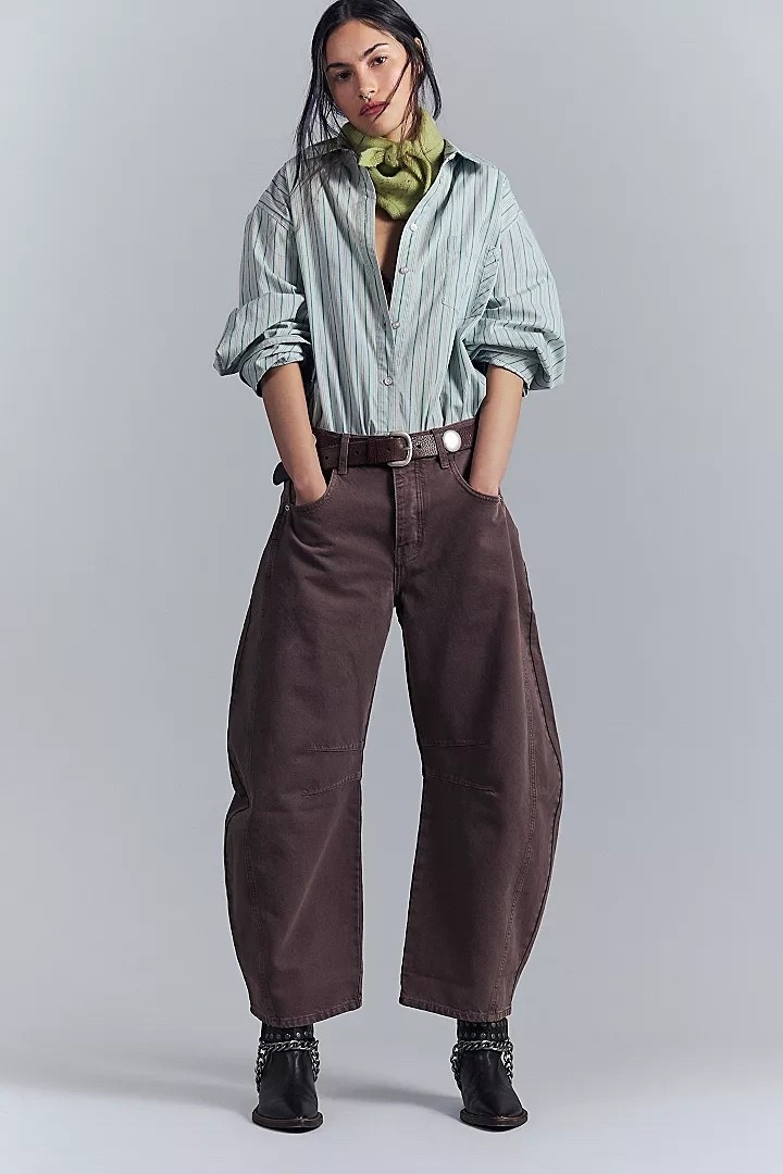I still love barrel jeans and I’ve been loving all shade of brown 

#brownpants #barreljeans #browns #trendy #pants #freepeople #christmasgifts 

#LTKHoliday #LTKFindsUnder100 #LTKCyberWeek