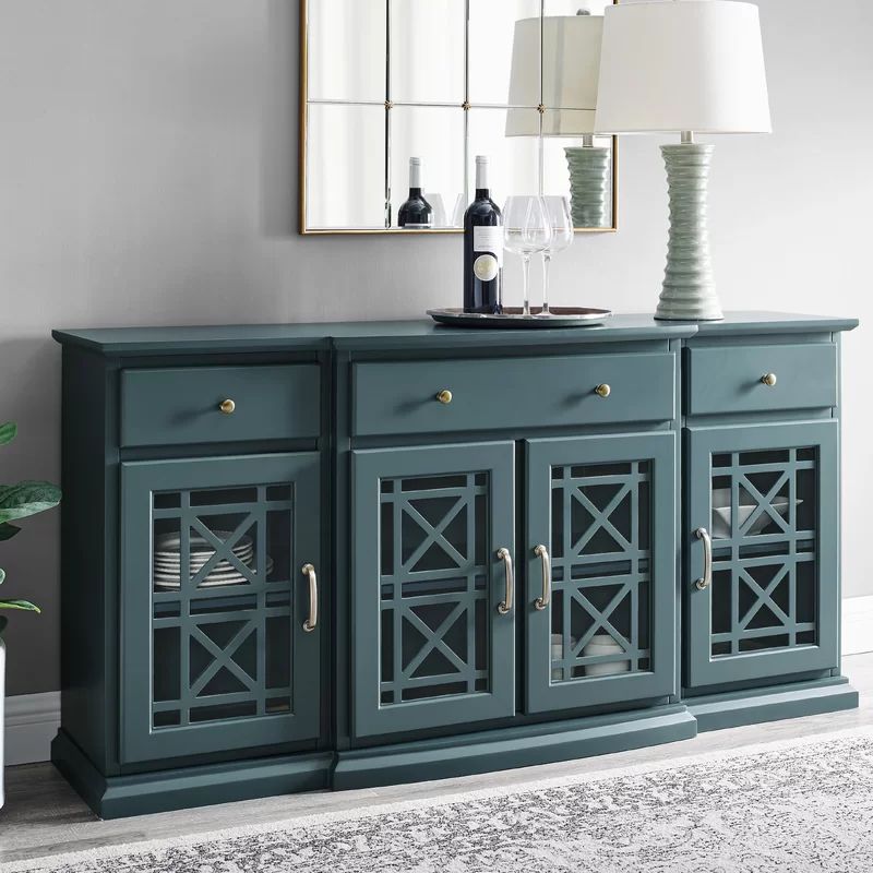 Hennigan 60" Wide 3 Drawer Sideboard | Wayfair Professional