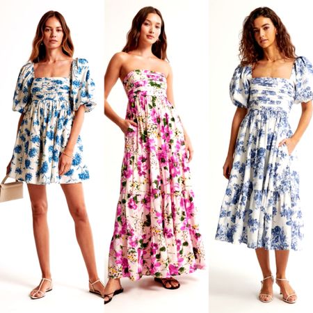  For your weekend trip. Check out these new floral dresses with pockets  from Abercrombie&Fitch. 

#LTKParties #LTKTravel #LTKSeasonal