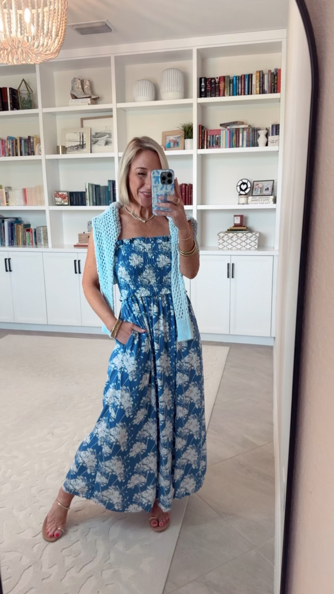 Walmart - new arrivals - part 1. Smocked Peplum Maxi Dress - size XS. $36. *Seaside Cotton Open-Knit Raglan Sweater - size XS from Old Navy 

 

#LTKSeasonal #LTKOver40