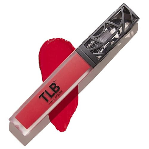 The Lip Bar - Nonstop Liquid Matte Lipstick, Haute Mess (Bright Pink-Red) - High Pigment - One Swipe - Long Lasting - Jojoba Oil & Vitamin E - Vegan & Cruelty Free - Makeup & Cosmetics - .24 fl oz | Amazon (US)