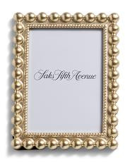 5x7 Beaded City Chic Tabletop Picture Frame | TJ Maxx