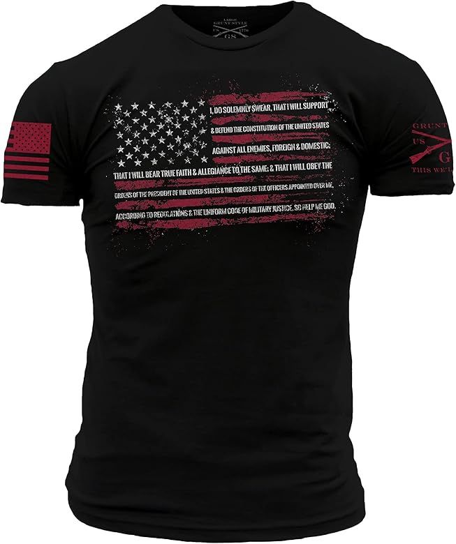 Grunt Style The Oath - Men's T-Shirt | Amazon (US)