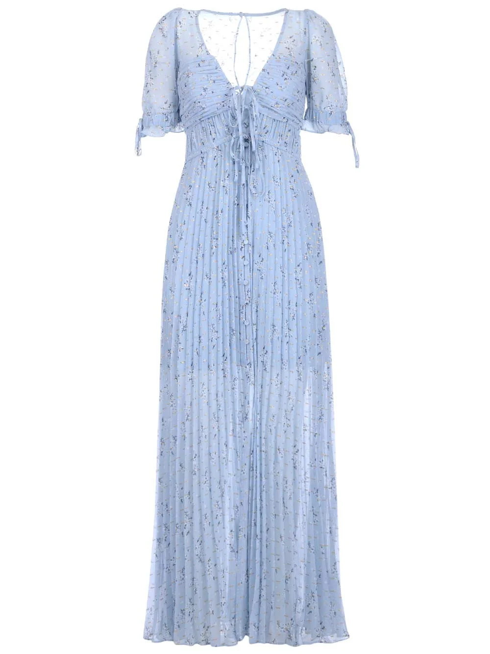 Self-Portrait Floral Printed Maxi Dress | Cettire Global