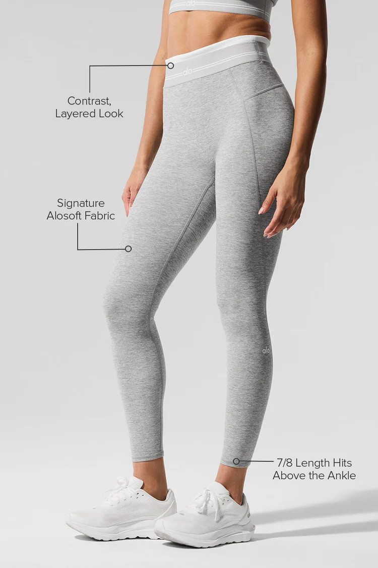 Alosoft High-Waist 7/8 Better Together Legging | Alo Yoga